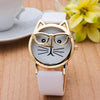 2020 Fashion Gold Plated Cat Watch for Women (with 10 variations)