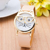 2020 Fashion Gold Plated Cat Watch for Women (with 10 variations)