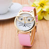 2020 Fashion Gold Plated Cat Watch for Women (with 10 variations)