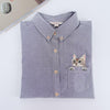 Cute and Stylish Women Blouse Kitten Cats