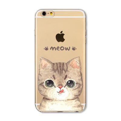 Brand New Cute iPhone Soft Case Cats Style