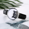 Perfectly Build New Luxury Leather Cat Watch