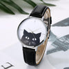 Perfectly Build New Luxury Leather Cat Watch