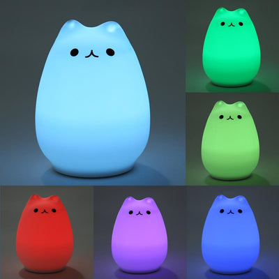 Attractive Color Changing Cat Lamp