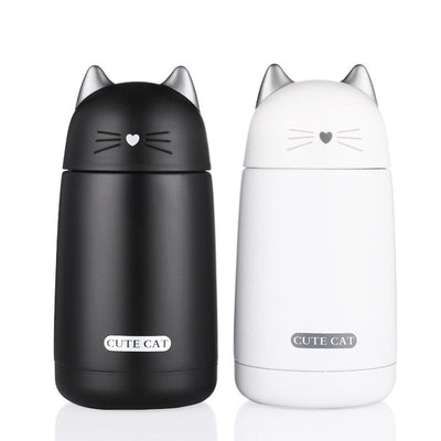 High-Quality Cat Thermos Mug Stainless Steel