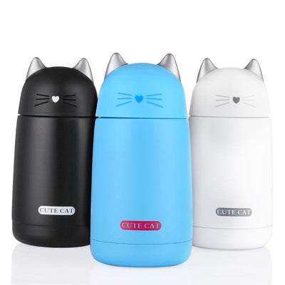 High-Quality Cat Thermos Mug Stainless Steel