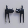 6 PCs Cute Cartoons Little Black Cat fork set