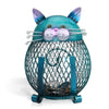 American Blue Cat Shaped Coin Bank