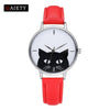 Perfectly Build New Luxury Leather Cat Watch