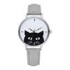 Perfectly Build New Luxury Leather Cat Watch