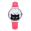 Perfectly Build New Luxury Leather Cat Watch