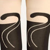 The Best Black Knee High Cat Stockings