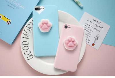 Prefect Match Mini Squishy Cat iPhone Silicon Case