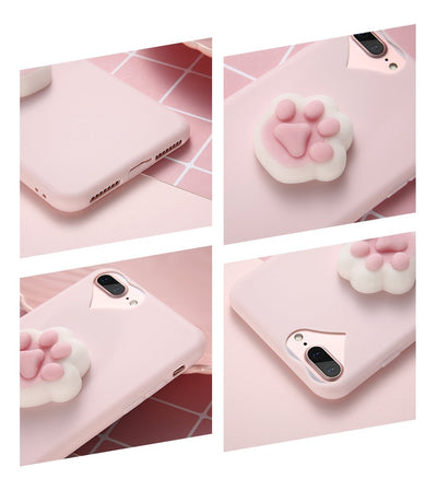 Prefect Match Mini Squishy Cat iPhone Silicon Case