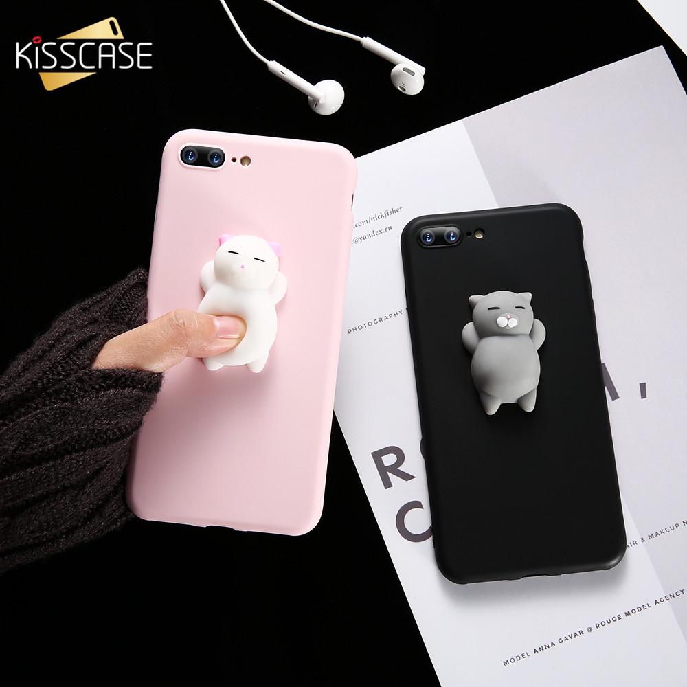 Prefect Match Mini Squishy Cat iPhone Silicon Case