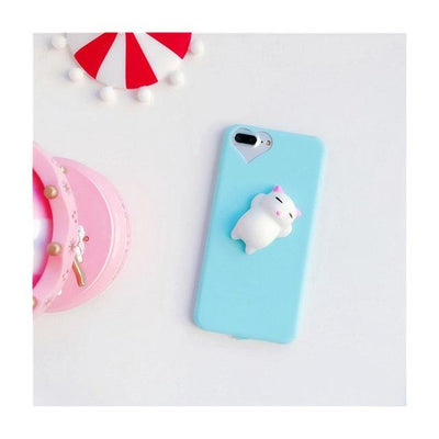 Prefect Match Mini Squishy Cat iPhone Silicon Case