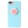 Prefect Match Mini Squishy Cat iPhone Silicon Case