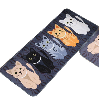 Super Cute Cat Floor Mat