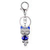 American Cat Crystal Keychain