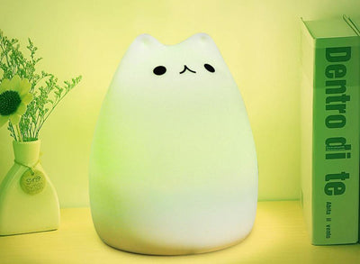 Attractive Color Changing Cat Lamp