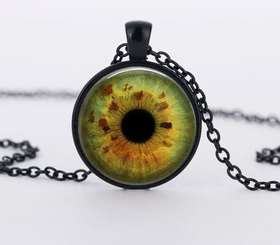 World’s Okayest Cat Eye Handmade Necklace