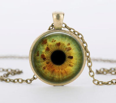 World’s Okayest Cat Eye Handmade Necklace