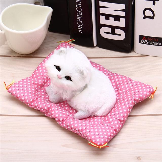 Adorable Cat Plush Doll with Sound