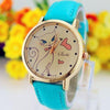 Cute And Elegant Look Cat Love Watch (6 Colors)